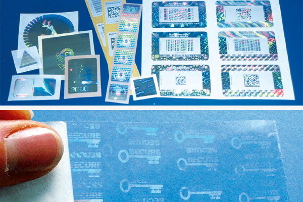 Individuelle Hologramme mit einzigartigem Layout bieten hohen Schutz vor Manipulation und Fälschung