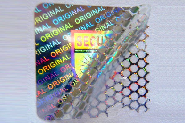 Secure-Original-Hologrammsiegel zum manipulationssicheren Verschließen von Produkten und Verpackungen