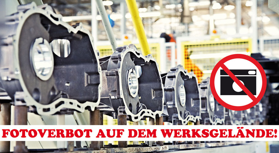 Schutz vor unerwünschten Fotos auf dem Betriebsgelände Fotoverbot-Siegel zum Abkleben von Fotolinsen zur Fotokontrolle auf dem Betriebsgelände