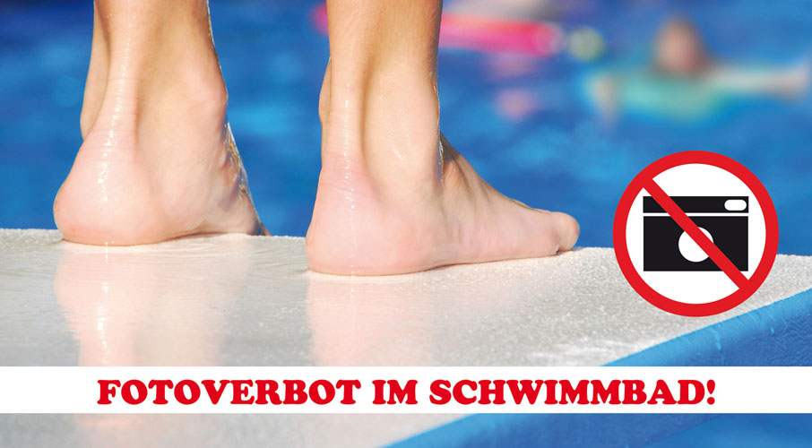 Sicherer Schutz vor unerwünschten Aufnahmen in Schwimmbad, Sauna, Wellness Fotoverbot-Aufkleber zum Abkleben Von Fotolinsen in Wellness-und Saunazonen