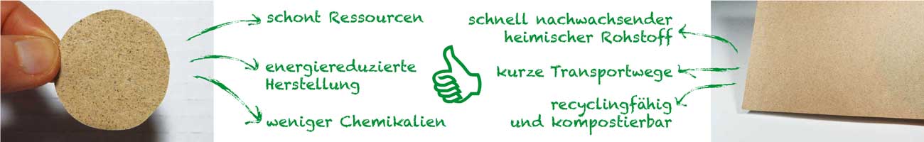 Graspapier - eine nachhaltige Etikettenvariante Graspapieretiketten bieten viele Vorteile und sind optisch attraktiv
